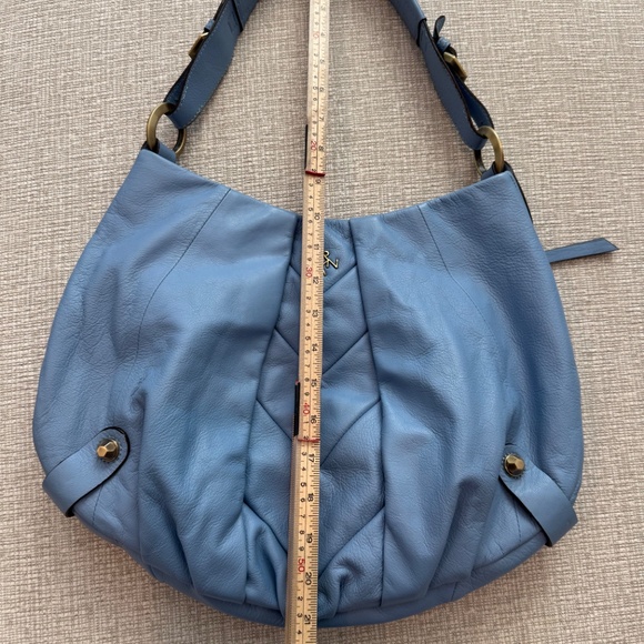 orYANY Women’s Leather Hobo Shoulder Bag / Purse Sky Blue - Picture 14 of 16